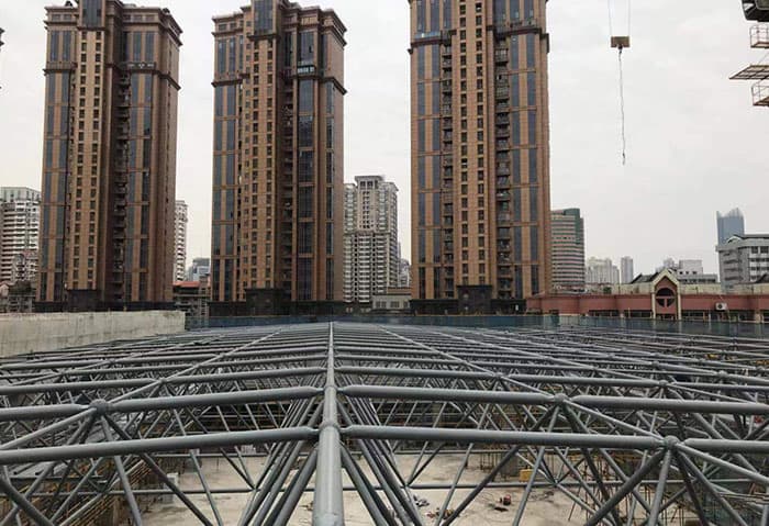 榆林螺栓球网架结构